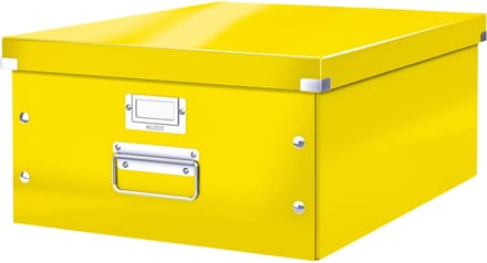 Opbergbox leitz wow click store 369x200x482mm gl | 6 stuks