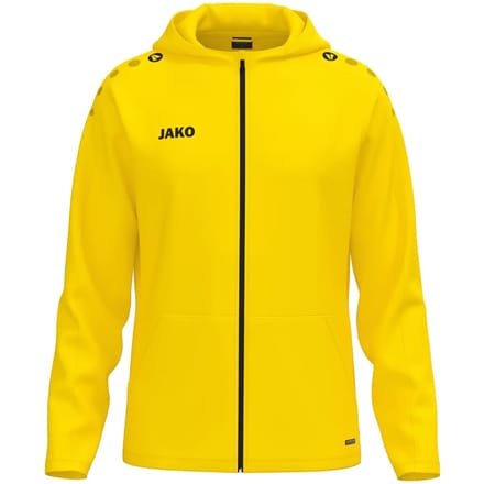 Jako One Jas Met Kap Heren - Geel | Maat: L