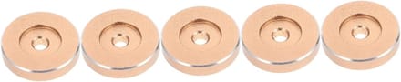Platenadapter Set - Vinyl Accessoires - Platenspeler Gebruik - Minimaliseert Excentriciteit - 7 Inch - Goud
