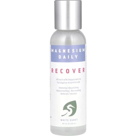 White Egret Personal Care, Récupération Quotidienne au Magnésium, 2 fl oz (59 ml)