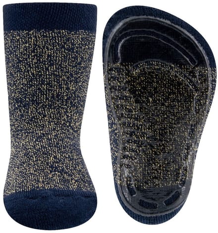 Antislip kindersokken met glitter – Navy – 29-30