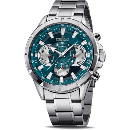 Rotorcraft - Savage RC4501 - Datum/Dag/24H Aanduiding - Chrono - Herenhorloge