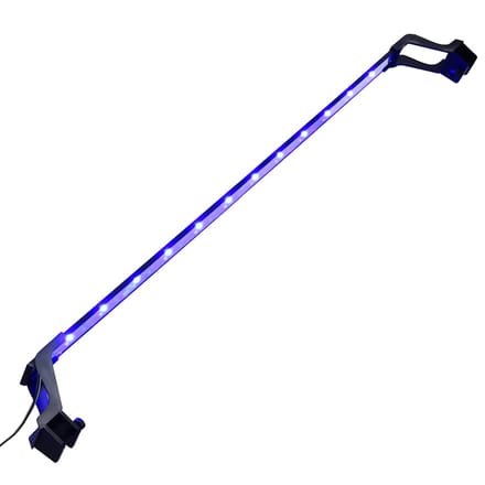vidaXL - Aquariumlamp - met - klemmen - LED - 90-105 - cm - blauw - en - wit