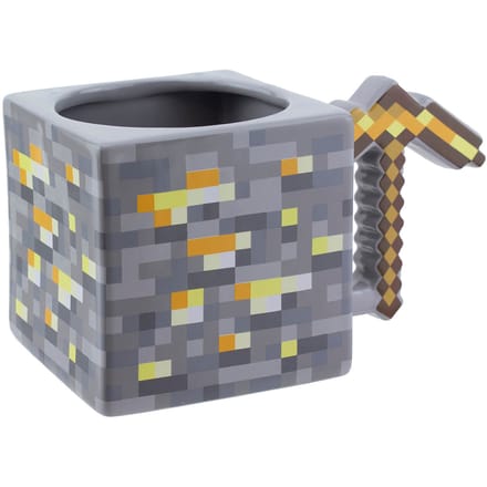 Minecraft Gold Pickaxe Mug