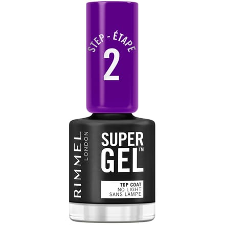 Rimmel London SuperGel Gel Nagellak Top Coat - 00 Transparant