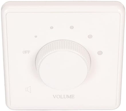 Allecto - Home Wall Mount Volume Control - Volume Knop - Verliesloze Geluidskwaliteit - Wit - Audio Controller - Flexibele Bedieningsmogelijkheden ...