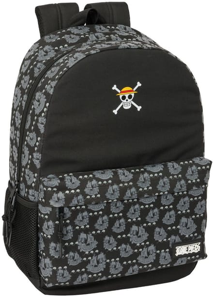 Schoolrugzak One Piece Pirates Zwart 30 x 46 x 14 cm