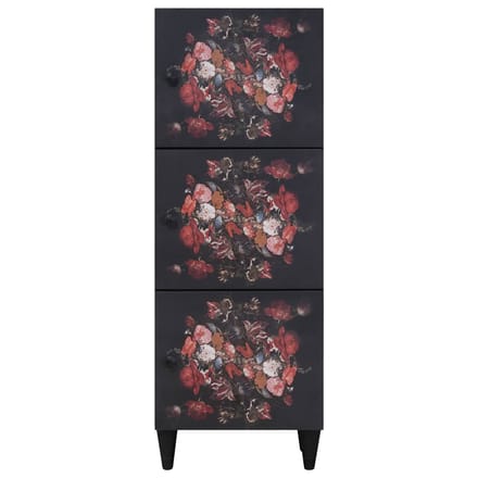 vidaXL - Opbergkasten - Multikleur - 40 - x - 33,5 - x - 110 - cm - Massief - Mango - Hout