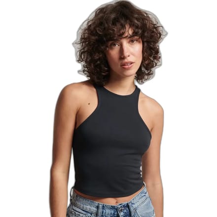 Superdry - Studios Racer tanktopje van jersey - Dames - Vesten