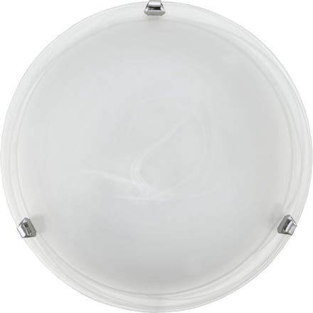 EGLO Salome Plafond- en Wandlamp - E27 - Ø 30 cm - Grijs/Wit
