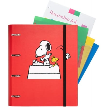 Carpeblock 4 Rings Snoopy