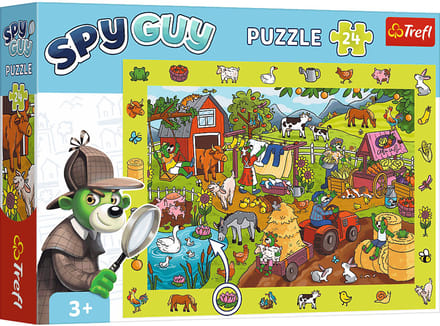 Trefl Boerderijdieren Maxi Legpuzzel - 24 stukjes - Vanaf 3 jaar