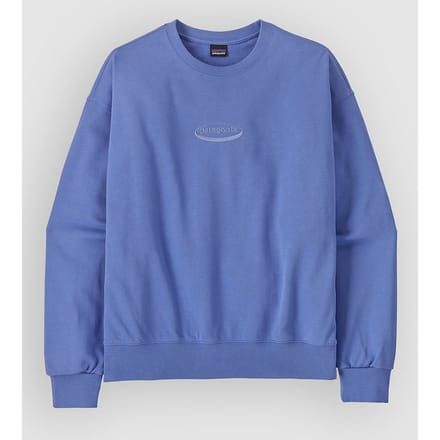 Patagonia 95 Oval Logo Daily Crew Sweater blauw
