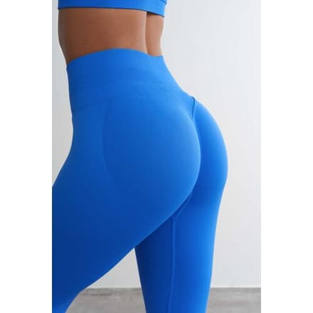 FAMME High Waist Sculpt Leggings Blue M