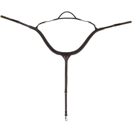 Jachtcollier voor paard met handvat QHP