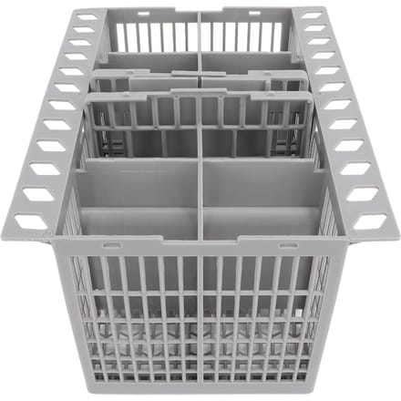 Vaatwasser Bestekkorf ABS 8 Vakken 2 Deksels C00257140 C00386607 Universele Vaatwasser Bestekkorf gray