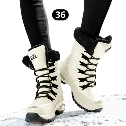 Bovista Sneeuwboots - Sneeuwschoenen - Snowboots - Wintersport - Dames - Ski Gadgets - EU36 - Wit