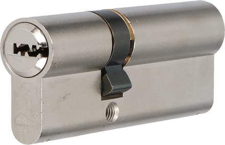 S2 veiligheidscilinder F6 30/70 SKG 2, dubbele profielcilinder (verschillend sluitend)