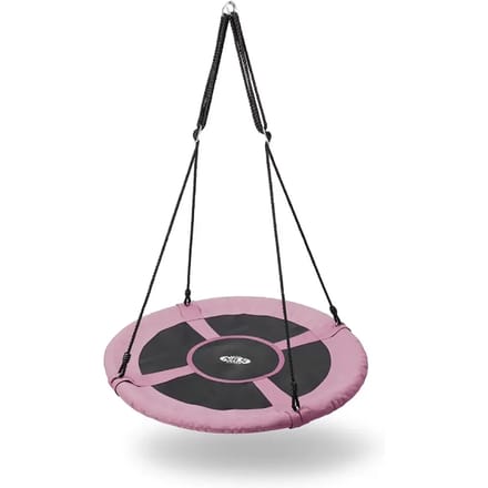 Nils Camp NB5031 Serie - Nest Schommel - Roze - 100 cm - Verstelbare Hoogte
