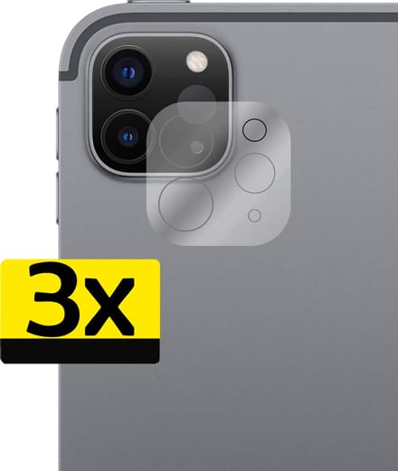 Camera Lens Protector - Geschikt voor Apple iPad Pro (2022) - 11 inch - 4e generatie - 3 Stuks - Camera Screenprotector - Beschermglas - Gehard Glas - Tempered Glass - Screen Protector