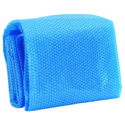 vidaXL - Zwembadzeil - rond - 488 - cm - PE - blauw
