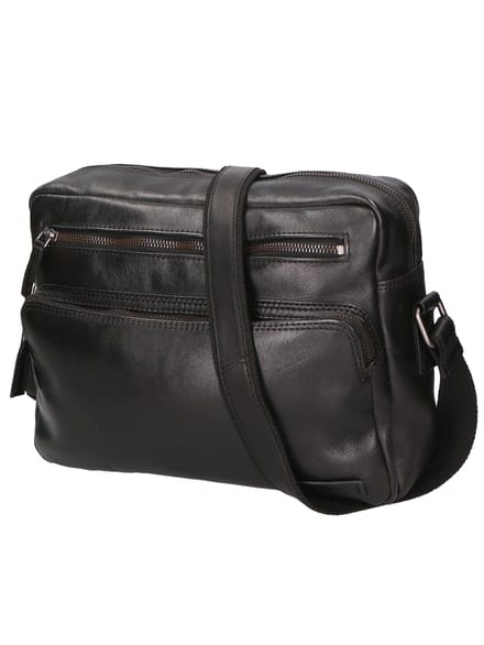 Santini schoudertas unisex BLACK
