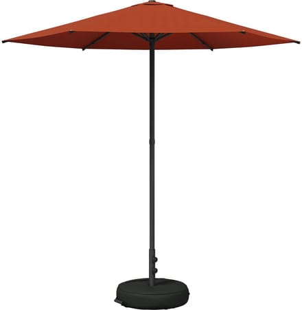 vidaXL - Tuinparasol - met - voet - Rechthoekig - 2,3 - x - 2,3 - m - Polyester