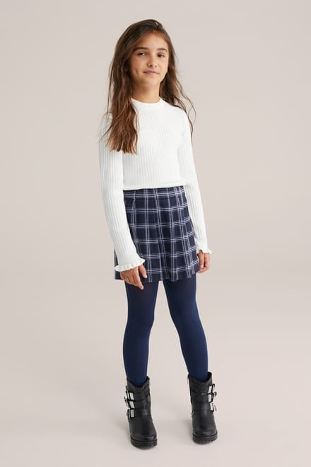 We Fashion Knitted Pullover White Maat: 146/152 | Truien Outlet | Unisex | Wit