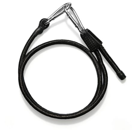 Elastisch touw - met karabijnhaak - 120 cm telescopische band - 6 secties - verstelbaar - Type B