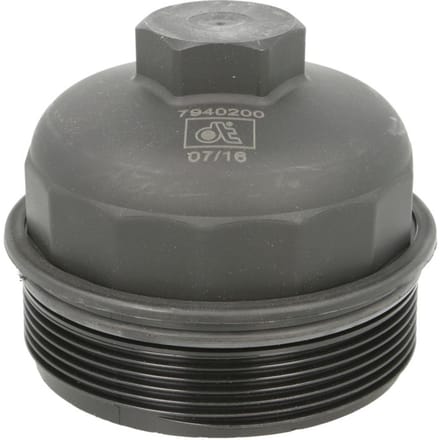 Deksel, brandstoffilter DT Spare Parts 3.22040