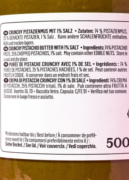 KoRo | Crunchy pistachepasta gezouten 500 g