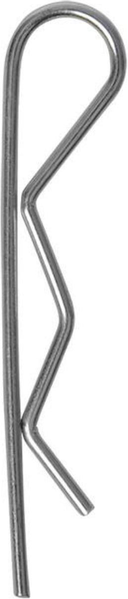 ProPlus Borgveer - Enkel - Aluminium - Ø 2 mm - 6-12 mm - Zilver