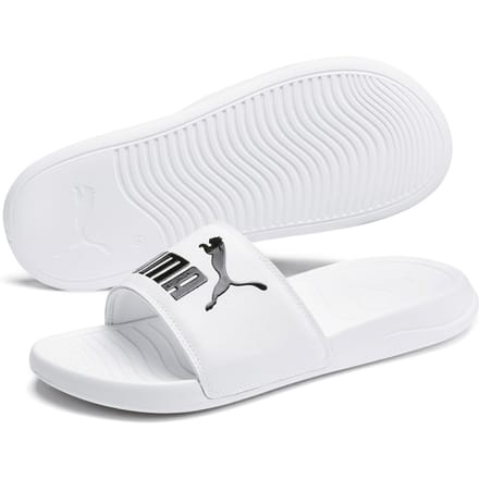 PUMA Popcat 20 BX Unisex Slippers - Puma White-Puma Black