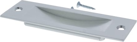 Starx Schuifdeurkom recht - 120x40mm - aluminium