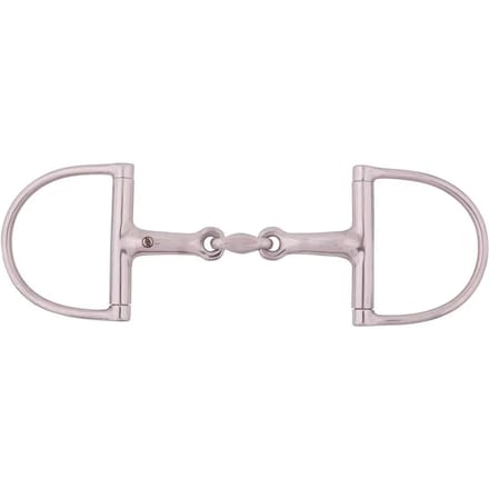 Verdun paardenbit, dubbel bit, massief roestvrij staal BR Equitation