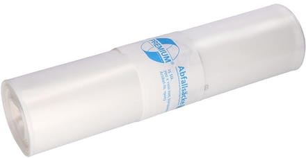 Afvalzakken - Vuilniszakken - Huishoudelijk Gebruik - Scheurvast - 120 Liter - Transparant