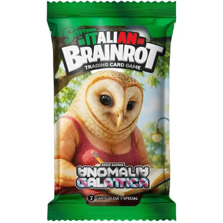 Kaartspellen Skifidol Italian Brainrot Series 3 Galactic Anomaly (x7)