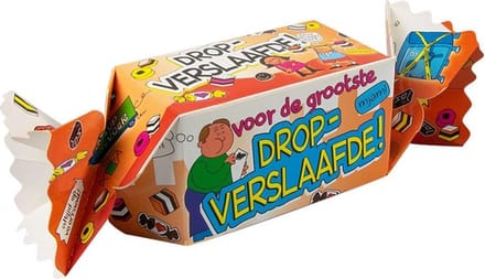 Kado/Snoepverpakking Fun - Dropverslaafde