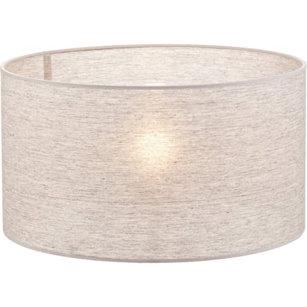 Duolla Lampenkap Roller, grijs, Ø 40 cm, hoogte 22 cm
