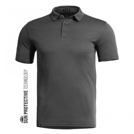 Pentagon Vanquish Korte Mouw Poloshirt Grijs L Man