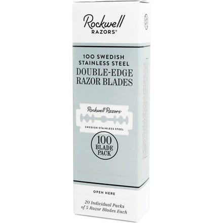 Rockwell Razor Blades (100 pieces) | Double Edge Razor Blades