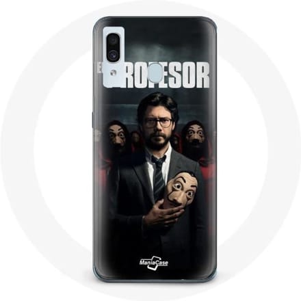 Coque pour samsung galaxy A30 La Casa De Papel El Profesor