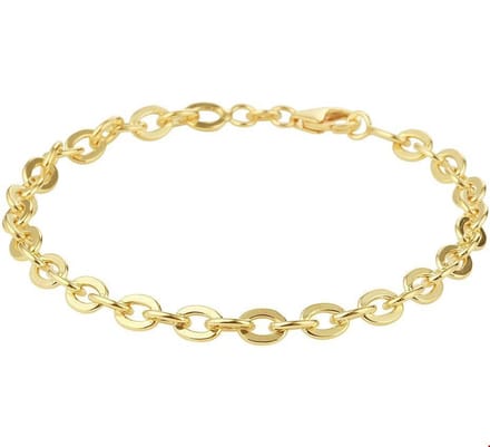 ZilGold Armband 5000189 Geelgoud Anker 5 mm 19 cm