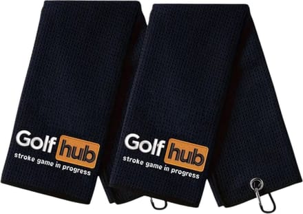 Livano Golf Handdoek - Golfhanddoek - Golf Accessoires - Towel - Comfortabel - GolfHub - 2 Stuks