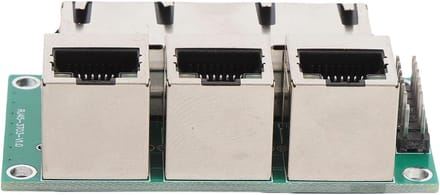 RJ45 Ethernet Koppeling - Netwerk Adapter - Netwerk Stabiliseren - Tweekleurige LED Indicator - 12 x 8 x 2 cm