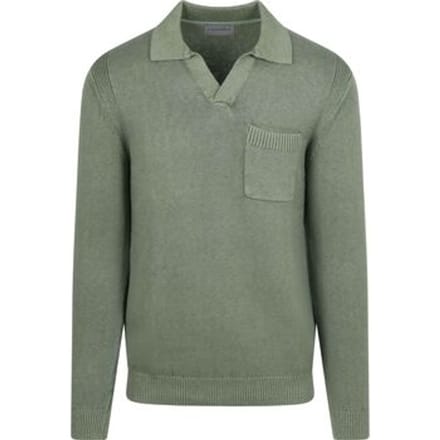 Suitable Raw Trui Riva Knit Groen - Maat L - Heren - Pullover