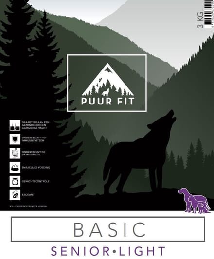 Puur Fit Basic Senior & Light 1 kilo
