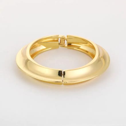 Bijoutheek Armband (Sieraad) Bangle Angle Goud