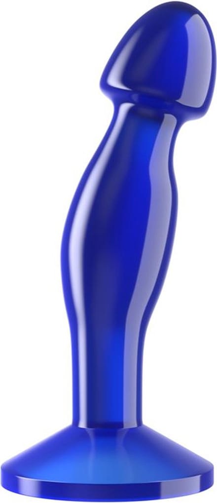 Butt Plug Flawless Clear Blue 6.5