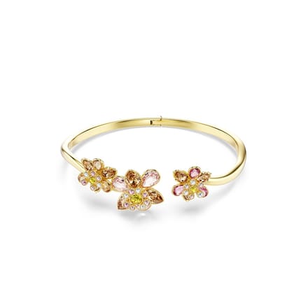 Swarovski Idyllia 5736220 - Dames - Armband - Roze/Goud - 15.7 CM